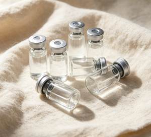 Silver Sealed <b>Crimp</b> Mouth Empty Clear Glass Vials Mini Airproof Glass Holders for Individual Goods Preservation & Sorting - Product Image 5