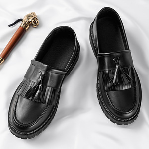 2026 British Style <b>Work</b> <b>Shoes</b> for Women <b>Comfortable</b> Slip-on Leather <b>Shoes</b> Casual Couple <b>Shoes</b> for Men - Product Image 3