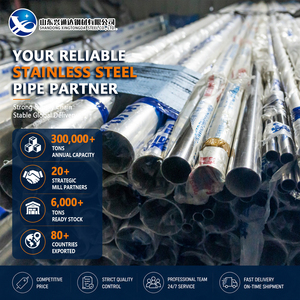 Marking 316Ti 317L No.4 33.4mm 8.0mm Annealing EN 10216-5 Stainless Steel Pipe for Chemical Processing - Product Image 1