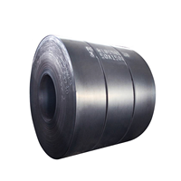 Bobine d'acier au carbone laminé à chaud HRC de haute qualité A36 A283 A387 Q195 Q235 Q235b Q345 Q345b S235jr pour chaudière navale, fournie directement par l'usine