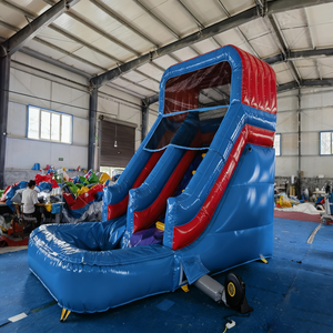 Castillo Inflable <span class=keywords><strong>con</strong></span> Tobogán y Pared <span class=keywords><strong>de</strong></span> Escalada, 4x7m, Precio Competitivo, para Fiestas Infantiles y Parques <span class=keywords><strong>de</strong></span> Juegos - Product Image 3