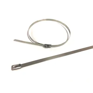 300mm self-locking 304 stainless steel cable tie