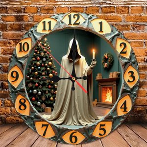 Round Wooden <b>Wall</b> <b>Clock</b> 25cm Fashion Simple Wood Frame Quartz Movement Home Hotel <b>Wall</b> Decoration <b>Clock</b> - Product Image 5