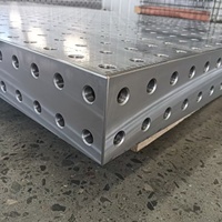 Nouvelle table de soudage 3D avec gabarits, fixations, angles de positionnement, pieds réglables, fonte HT300 pour atelier de réparation, soudage de précision