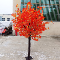 Plantes artificielles, arbre artificiel, décoration de mariage, hôtel, maison, jardin, grand arbre d'érable artificiel