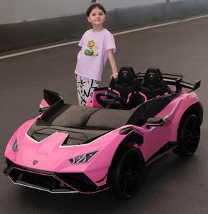 Auto Elettrica per Bambini <span class=keywords><strong>Lamborghini</strong></span> con Licenza Ufficiale, Due Posti, 24V, con Telecomando per Genitori - Product Image 3
