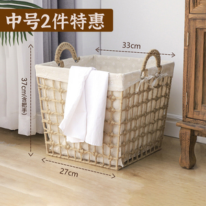 Offres Spéciales Nouveau Design Grand <span class=keywords><strong>Panier</strong></span> à <span class=keywords><strong>Linge</strong></span> Rond en <span class=keywords><strong>Rotin</strong></span> Tissé à la Main Ensemble de 3 <span class=keywords><strong>Panier</strong></span> Tissé avec Poignée - Product Image 4