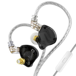 Audífonos Intrauditivos con Cable <span class=keywords><strong>KZ</strong></span> <span class=keywords><strong>ZS10</strong></span> <span class=keywords><strong>Pro</strong></span> <span class=keywords><strong>X</strong></span>, Audífonos HIFI con Bajos, Audífonos de Monitoreo, Audífonos Deportivos con Cancelación de Ruido para Música y Juegos - Product Image 1