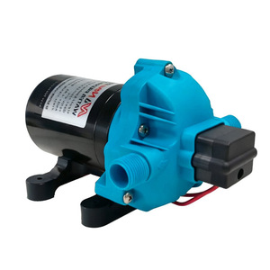 Pompe à diaphragme marine 12V 24V, pompe à eau électrique, hauteur de refoulement 20 pieds, matériau ABS pour bateau et camping-car - Product Image 1