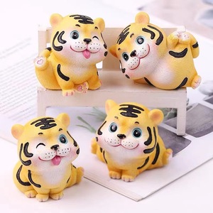 Animal Tiger Cake Mold Set 4Pcs For Ice Butter Hot Pot Scented Candles - Product Image 1
