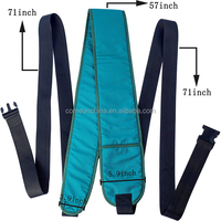 Sangles de retenue de lit médical Ceinture roulante pour patient Ceinture de sécurité pour fauteuil roulant pour les soins aux personnes âgées pour l'application de la taille
