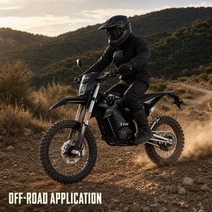 Vente directe d'usine Capriole, moto tout-terrain haute puissance avec TE5 EEC 72V60A pour la montagne et les terrains accidentés - Product Image 2