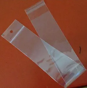 durchsichtige selbstklebende versiegelnde plastiktüten transparente verpackung für haarverlängerungen