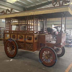 Magnifique Voiturette Électrique en Acier de Nouvelle Génération, Design Rétro Oriental, Couleur Personnalisable, Transport Spécial de Luxe, Style Ancien - Product Image 4