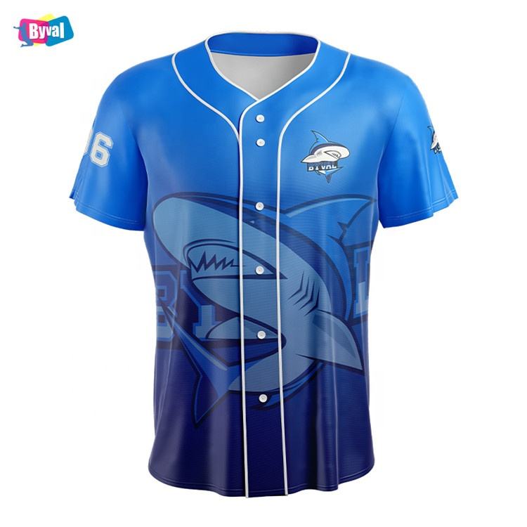 Sublimation Kids Blue Jays Jersey Sublimation Baseball Wholesale