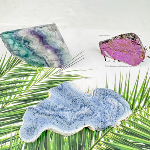 Offre Spéciale : Décoration en Cristal, Matière Première pour Bijoux en Pierres Précieuses Naturelles, Plaque de Cristal Brut pour la Guérison Spirituelle - Product Image 3