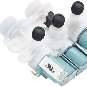 Válvula de Entrada para Lavadora W11165546 de Polipropileno, Control AC/DC, Conexión FNP-T x FNP-T - Product Image 1