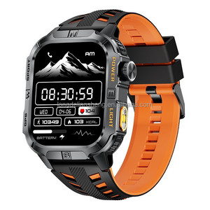 Hot-selling Waterproof Square TFT Smartwatch Dual <b>SIM</b> Magnetic Compass Remote Control-Factory Price Featuring BT Calling Sports - Product Image 3