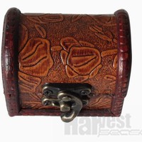 Boîtes à bijoux de voyage en bois poli vintage avec grand étui de rangement à charnière pour l'artisanat du bois boîtes en bois et panneaux muraux