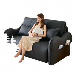 Cama Multifuncional Plegable de Metal con Control Remoto Inteligente, Estilo Crema para Apartamentos Pequeños, Doble Uso para Sala de Estar y Dormitorio, Modelo 520 - Product Image 4