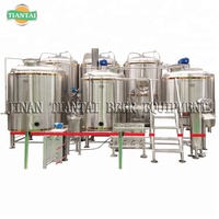 Cuve de fermentation de bière manway supérieure en acier inoxydable Tiantai 500L 5HL