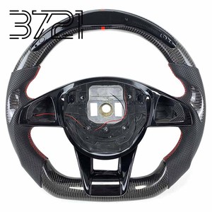 Volant sport en fibre de carbone LED pour Mercedes Benz W205 W213 W212 Classe C S E A - Pièces automobiles - Product Image 1