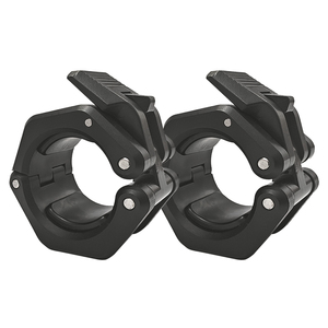 Nouvelle mise à niveau <span class=keywords><strong>de</strong></span> la salle <span class=keywords><strong>de</strong></span> sport entraînement à domicile <span class=keywords><strong>barre</strong></span> <span class=keywords><strong>de</strong></span> dégagement rapide <span class=keywords><strong>pince</strong></span> <span class=keywords><strong>de</strong></span> verrouillage 50MM haltérophilie entraînement collier d'haltères en plastique - Product Image 1