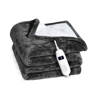 Mantas Térmicas Eléctricas de Lujo Súper Suaves y Cómodas, Lavables, para Otoño e Invierno, Tamaño Grande - Product Image 1