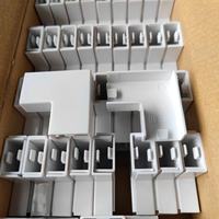 Raccord de goulotte de conduit de câble en PVC 16x16 25x16 40x25 50x50 accessoires de connexion connecteur en T coudé