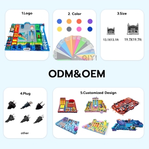 Parcours d'obstacles gonflable géant, grand parc <span class=keywords><strong>de</strong></span> jeux gonflable commercial extérieur, trampoline gonflable extérieur pour enfants - Product Image 5