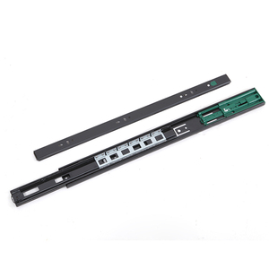 Cabinet Drawer Slide Metal Box 45mm Ball Bearing Slide Drawer Slide Push To Open