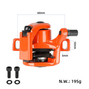 Étrier de frein à disque arrière bleu côté gauche pour trottinette électrique Mi3 MI4 Pro, équipement de frein de remplacement en alliage d'aluminium - Product Image 5