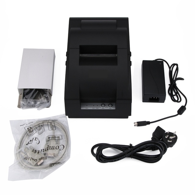 80mm Thermal Dot Matrix POS Wireless Compatible Bluetooth Device Printer Mini Receipt Pocket Printer Service Equipment