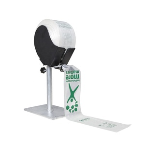 Bolsas de plástico HDPE personalizadas con logo impreso en rollo para supermercados - Product Image 1