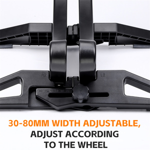 WEST BIKING-Estante de estacionamiento para bicicleta de montaña, soporte de estacionamiento para bicicleta de carretera ajustable, estante de estacionamiento sólido duradero para bicicleta - Product Image 4