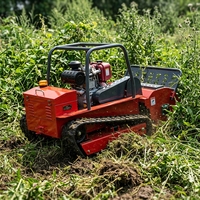 Tondeuse à gazon RC Crawler 15HP Diesel Robuste avec lame de déneigement pour utilisation hivernale tout-terrain – Modèle d'usine