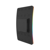 Oem & odm 23.6 "lumière LED LCD écran tactile ultra-mince écran tactile incurvé capacitif pour machine tout-en-un en libre-service