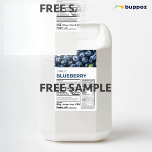 Sirop de Myrtille 5kg Bouteille Halal HACCP Végétarien pour Bubble Tea, Lait Thé, Magasins et Restauration - Product Image 2