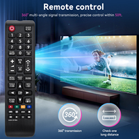 Control Remoto Universal para la Mayoría de los Televisores Samsung, AA59-00786A AA5900786A, Control Remoto para Samsung Smart TV 3D LCD LED TV