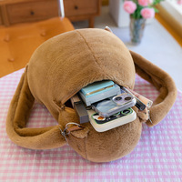 Sac à dos en peluche Capybara, jouet en peluche personnalisé, personnages de dessins animés Capybara, 31cm-50cm, rembourrage en coton PP, 14 ans