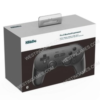 Manette sans fil 8Bitdo Pro 2 Joystick BT pour Nintendo Switch PC Macos Android & Steam Compatible avec Nintendo Switch