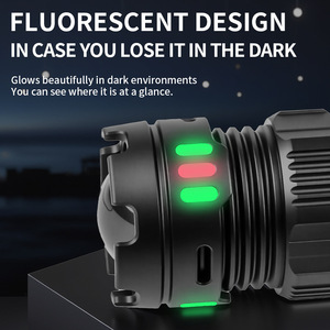 Linterna Frontal LED Blanca de 30W Recargable con Pantalla Digital y Zoom Ajustable para Iluminación Exterior - Product Image 2