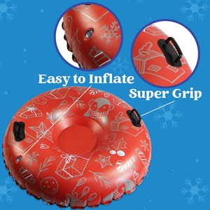 Tubo de Nieve Inflable para Niños y Adultos, Tubo de Nieve Resistente para Toboganes, Excelente Trineo Inflable para el Invierno - Product Image 3