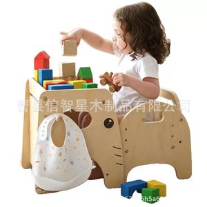 Solid Wood Children's <b>Table</b> And Chair Set <b>Adjustable</b> Height For Toddlers Scandinavian Style Durable Kids Furniture - Product Image 4