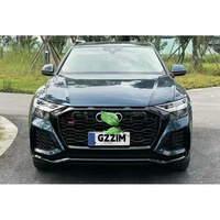 Kit carrosserie complet en plastique noir/PC pour pare-chocs avant/arrière Audi Q8 RS Q8, certifié ISO9001, garantie 1 an, ajustement original