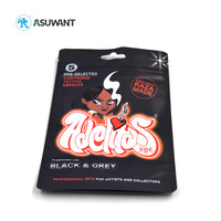 Sacs noirs avec fenêtre en plastique, sacs en Poly à fermeture éclair refermable avec fermeture à glissière refermable, pochette anti-odeur, emballage de distribution