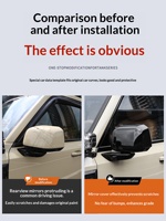 Applicable pour Chery ICAR V27, couvercle de rétroviseur, couvercle de protection, couvercle décoratif de rétroviseur, accessoires ICAUR V27