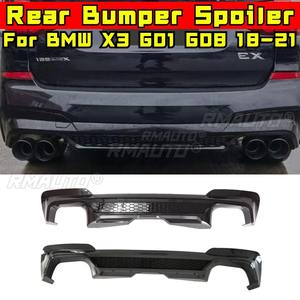 Difusor de Parachoques Trasero para Auto, Spoiler Negro Brillante, Pieza de Modificación para BMW X3 G01 G08 2018-2021, Accesorios para Auto - Product Image 2