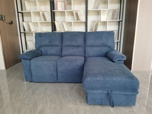 Luxury Furniture Reclining Italian Set <b>Bed</b> 3 Seater Recliner With <b>Storage</b> Function L Shape HY1153E <b>Bed</b> HY1153E HY1 - Product Image 2