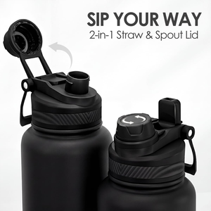 Custom Logo 32oz 18oz Thermal <b>Flask</b> Double Wall Gym Classic Eco-friendly Sports Vacuum <b>Insulated</b> Stainless Steel Water Bottle - Product Image 3